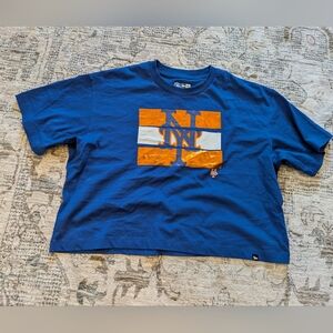 Women's New York Mets Cropped T-Shirt